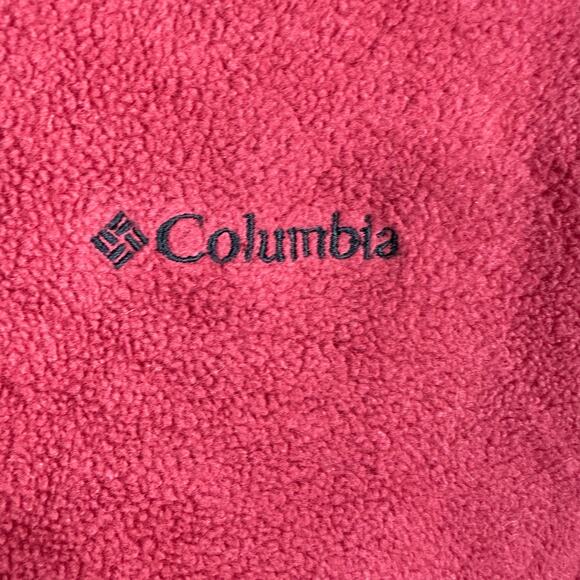 Columbia Womens Size Medium Benton Springs Fleece Zip Up Jacket Hiking - Picture 7 of 9